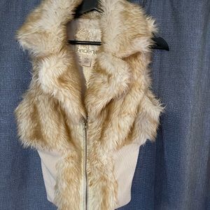 Arden B Faux Fur Vest
